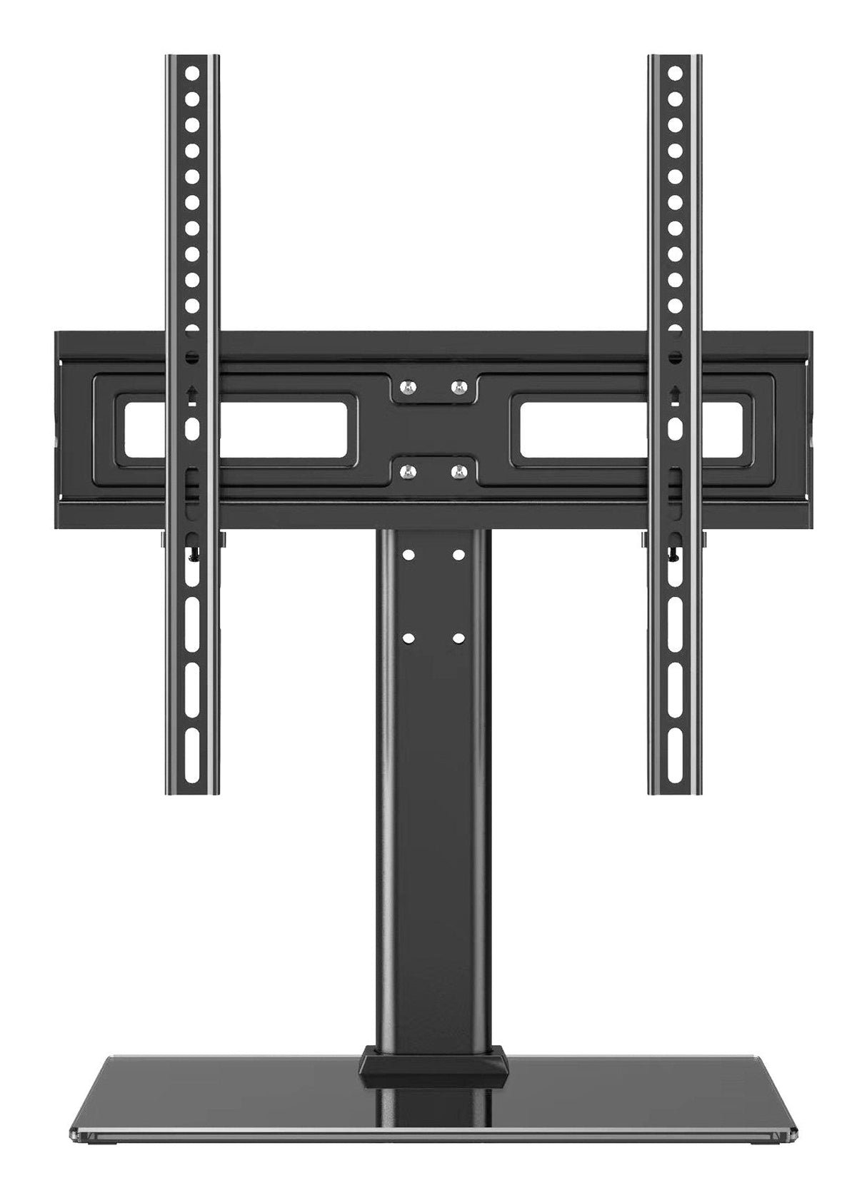 Unykach Soporte De Mesa Para Tv De 23"-60" - Base De Vidrio Templado - Peso Max 40kg - Vesa 400x400mm - Negro