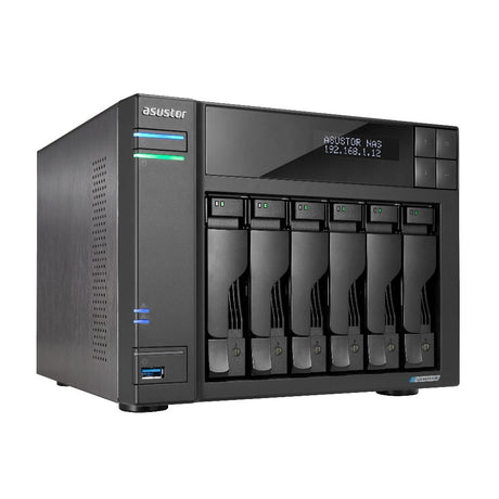 EAN 4710474831753 - Asustor LOCKERSTOR 6 Gen2 NAS Escritorio Intel® Celeron® N5105 8 GB DDR4 Unidad de disco duro ADM Negro imagen 2