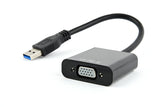 EAN 8716309100175 - Gembird AB-U3M-VGAF-01 Adaptador gráfico USB 1920 x 1080 Pixeles Negro imagen 1