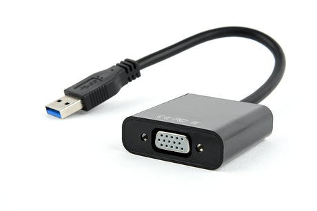 EAN 8716309100175 - Gembird AB-U3M-VGAF-01 Adaptador gráfico USB 1920 x 1080 Pixeles Negro imagen 1