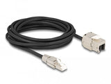 Delock Cable Rj45 Stecker Feldkonfektionierbar Zu Keystone Modul Rj45 Buchse Cat.6a 5 M