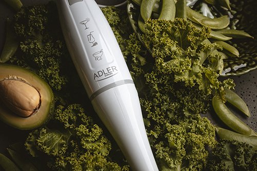 Adler Ad 4622 Batidora De Mano, 200 W, Número De Velocidades 1, Blanco