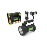 Cegasa Profesional Linterna/Foco Led 220lm - Modo Linterna, Foco Y Lampara De Pie - Funciona Con 3 Pilas Aa (No