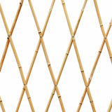 Celosía De Bambú Extensible, 60 X 240 Cm