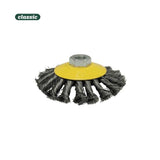 Cepillo Conico De Alambre Trenzado 100mm Fhr100 Mota