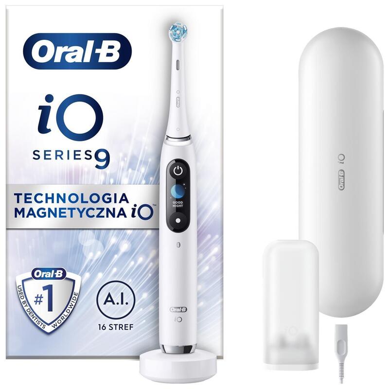 Cepillo De Dientes Eléctrico Oral-B Serie Io9, Blanco