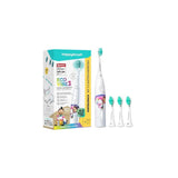 Cepillo De Dientes Happybrush Eco Vibe Kids Agnes + 3 Recambios, Eléctrico Blanco Cabean