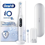 Cepillo Dental Braun Io 8n Estuche De Viaje 1 Repuesto Blanco