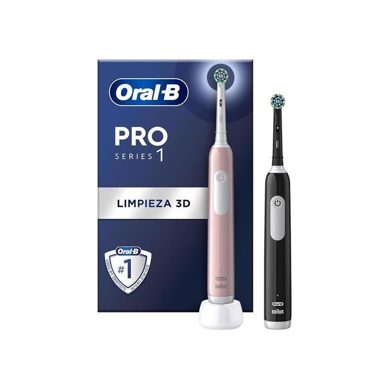 Cepillo Dental Oral-B Pro 1 Duo Pink/Black