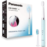 Cepillo Panasonic Ew-Dm81-G503  De Dientes Eléctrico Sónico, 2 Cabezales, Soporte De Carga, Tiempo De Funcionamiento 30 Min, Tiempo De Carga 17h, Blanco Menta