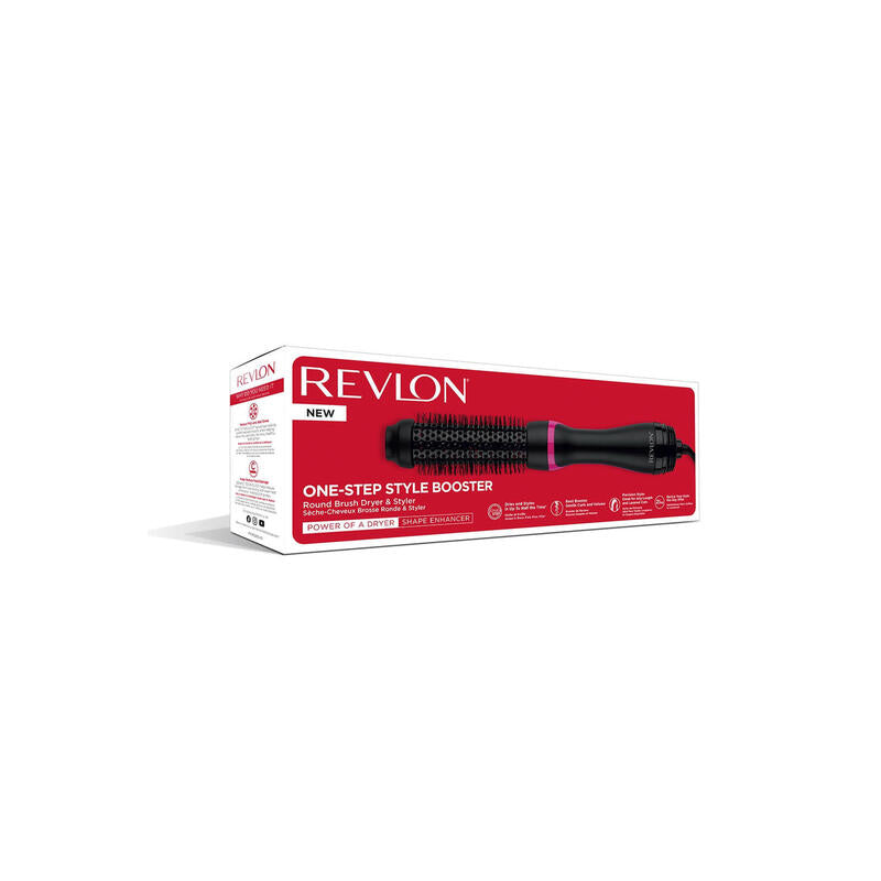 Cepillo Revlon Rvdr5292e De Aire Caliente Negro/Rosa Neón