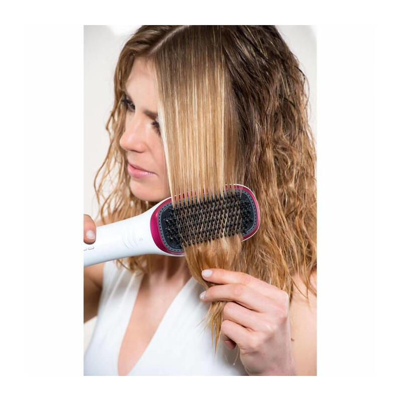 Cepillo  Rowenta Cf6220  De Aire Caliente Vapor Rosa, Blanco 900 W 1,8 M Blanco/Rosa, Cepillo De Aire Caliente, Vapor, Rosa, Blanco, 1,8 M, 900 W, 200-240 V