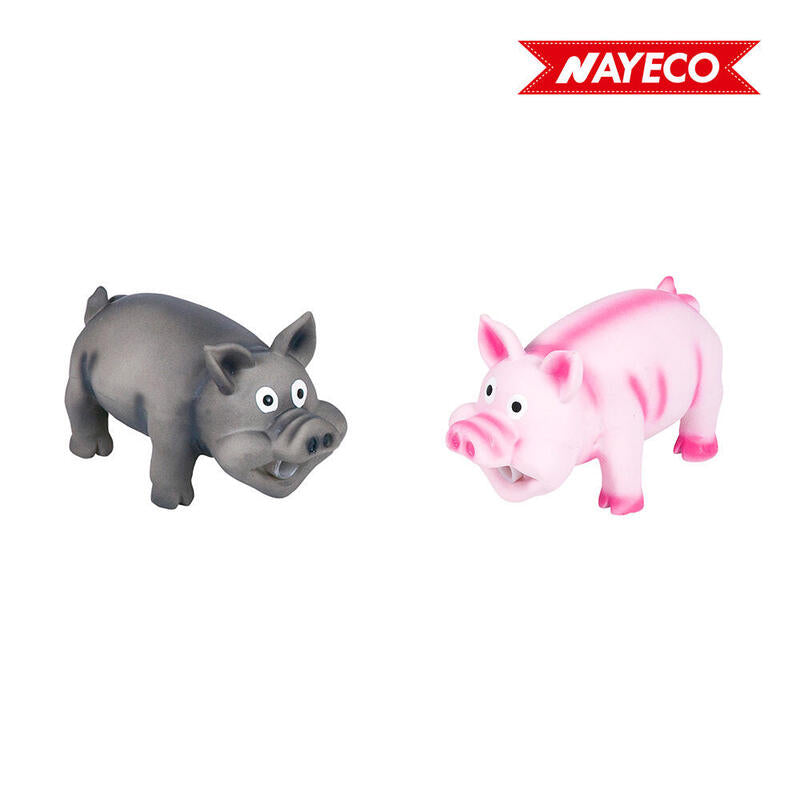 Cerdo De Latex Con Sonido Real 15cm Colores Surtidos Nayeco