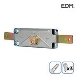 Cerradura De Persiana 154mm 3 Llaves Incluidas Edm