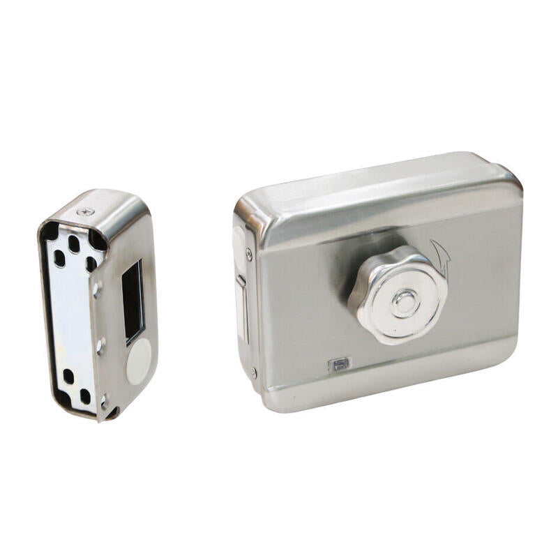 Cerradura Electromecánica Inteligente Superficie Acero Inoxidable Hikvision
