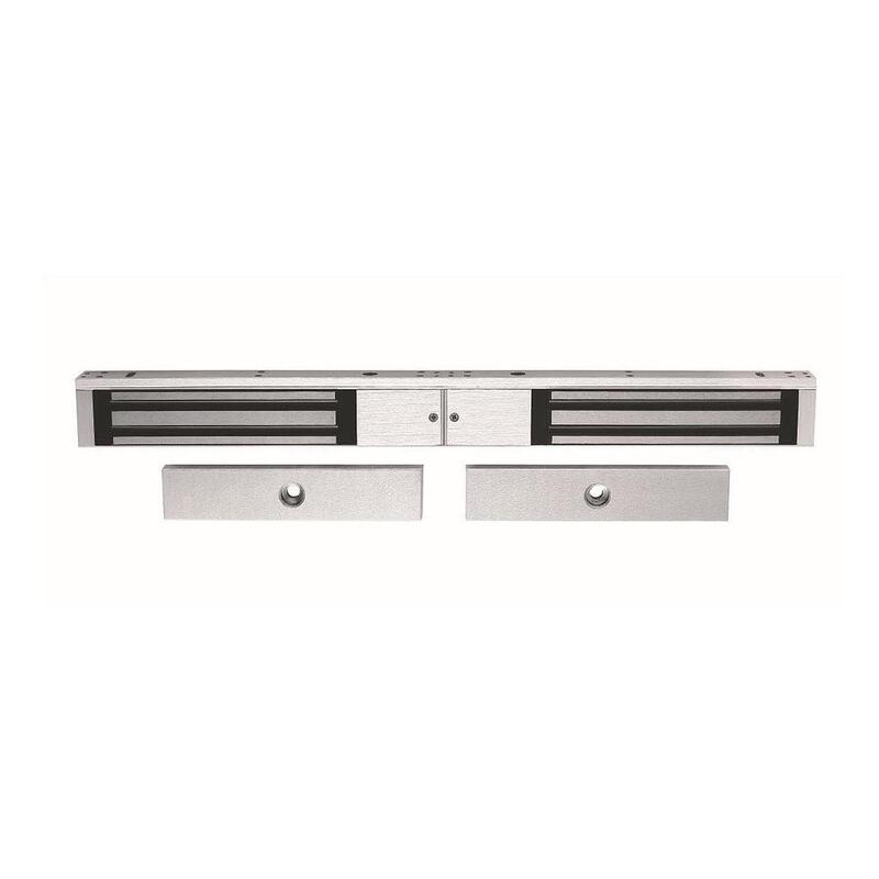 Cerradura Magnética Doble Resistencia 2x280 Kg Hikvision