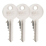 Cerrojo B5/50. Acabado Latonado. Con 3 Llaves De Serreta. Ifam