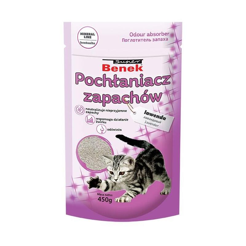 Certech Absorbente De Olores Super Benek Lavanda 450 G