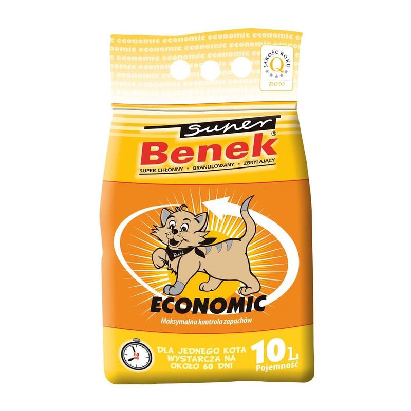 Certech Super Benek Economic Arena Aglomerante Para Gatos 10 L