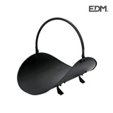 Cesta Metálica Para Leña Color Negro 48 X 35 X 38 Cm