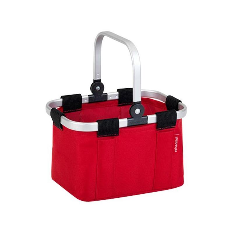 Cesta Theo Klein Reisenthel Carrybag Mini, Vacío, Juego De Rol Rojo/Aluminio 9661