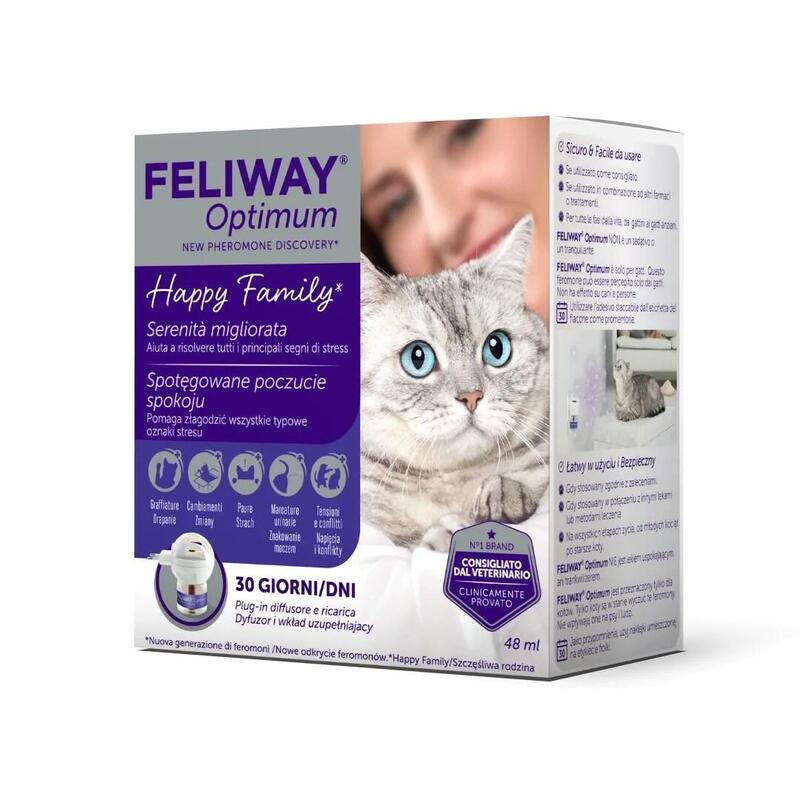 Ceva Feliway Optimum Komplet Dyfuzor + Wklad