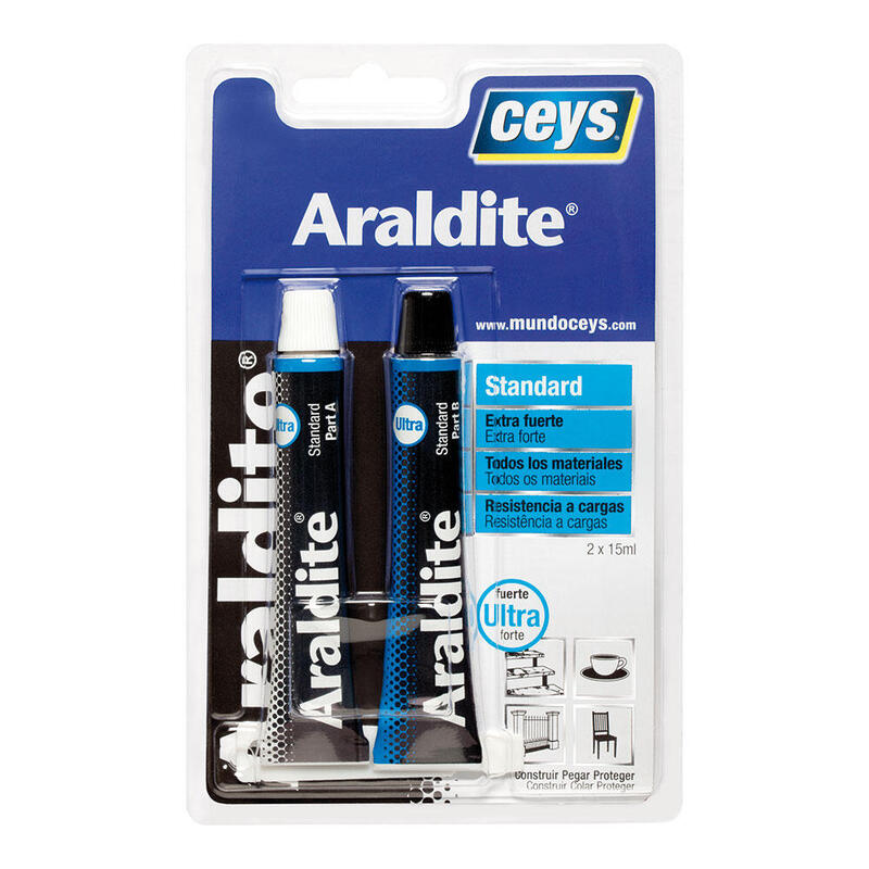 Ceys Araldite Standard Blister Grande 15 + 15 Ml