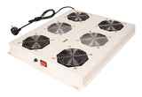 Roline 19-Zoll Dachlftereinheit 4 Lfter, On Off Fr Serverschrank Der Pro Serie, Grau