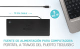 I-Tec Thunderbolt3/Usb-C Dual Displayport 4k Docking Station + Power Delivery 85w