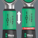 Llave Dinamométrica Wera Safe-Torque A 1 Imperial Set 1, 10 Piezas Negro Verde Cuadrado De 1/4", 2-12 Nm