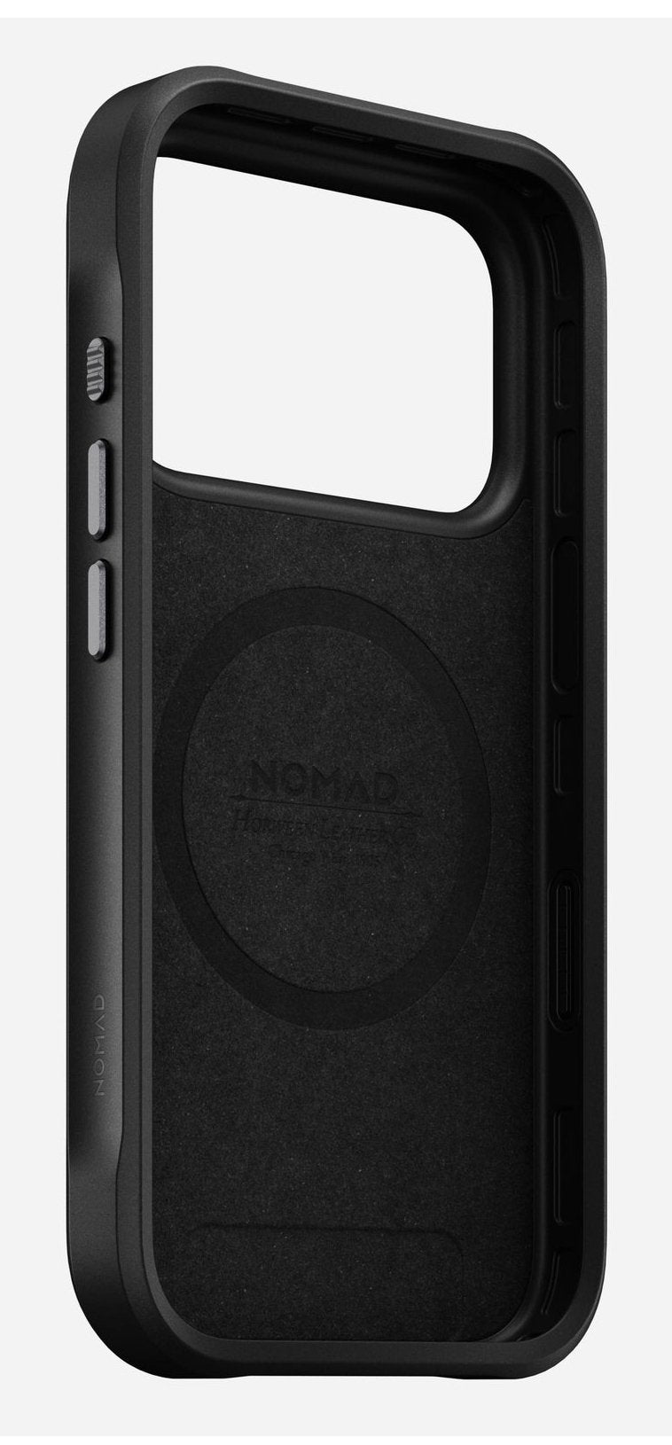 Nomad Rugged Leather Case Iphone 17 Pro Rustic Brown Horween
