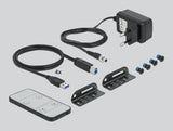 EAN 4043619114849 - DeLOCK 11484 interruptor KVM Negro imagen 3