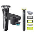 EAN 8720689008525 - Philips SHAVER Series 5000 S5898/79 afeitadora Máquina de afeitar de rotación Recortadora Cromo imagen 1