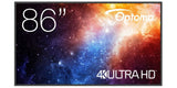 Optoma N3861k Pantalla Señalización Digital 2,18 M (86") Led Wifi 450 Cd / M² 4k Ultra Hd Negro Android 11 24/7