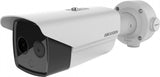 Cámara Ip Termográfica Para Medición De Temperatura Hikvision Lente De 6mm Ds-2td2617b-6/Pa(B)