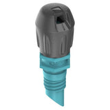 Boquilla De Tira Final Micro-Drip-System Gardena , 5 Piezas (Negro/Turquesa, Modelo 2023) 13318-20