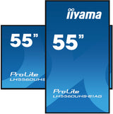 EAN 4948570122301 - iiyama LH5560UHS-B1AG pantalla de señalización Pizarra de caballete digital 139,7 cm (55") LED Wifi 500 c imagen 7
