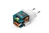 EAN 4047443516527 - Hama 00201992 cargador de dispositivo móvil Smartphone Blanco Corriente alterna Carga rápida Interior, Ex imagen 9