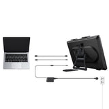 EAN 850047528476 - XPPen Artist 24 Pro (Gen 2) 4K tableta digitalizadora Negro 5080 líneas por pulgada 526 x 296 mm USB/Bluet imagen 8