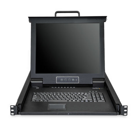 EAN 65030872485 - StarTech.com RKCONS1708K consola de rack 43,2 cm (17") 1280 x 1024 Pixeles Acero Negro imagen 4