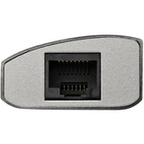 Startech Hub De 3 Puertos Usb 3.0 Con Adaptador De Red Ethernet Gigabit - Hub Portátil De Aluminio 2 Años
