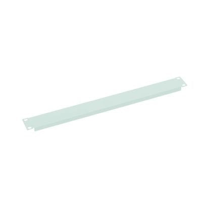 1u 19" Screw Type Blank Panel  White