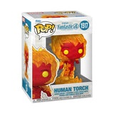 Figura Pop Marvel Los 4 Fantasticos Antorcha Humana