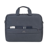 Rivacase 7532 Maletín Para Portátil 39,6 Cm (15.6") Azul, Gris