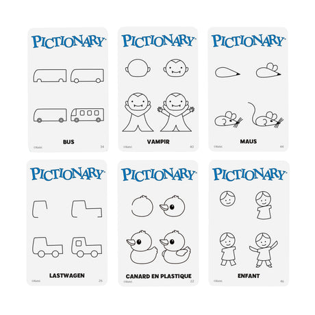 EAN 0194735290932 - Games Pictionary 30 min Juego de mesa Dibujo imagen 4