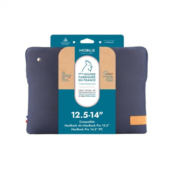 EAN 3700992527147 - Mobilis 069001 maletines para portátil 35,6 cm (14") Funda Azul imagen 4