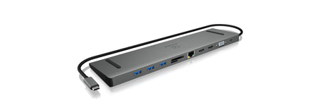 EAN 4250078169680 - ICY BOX IB-DK2106-C Alámbrico USB 3.2 Gen 1 (3.1 Gen 1) Type-C Antracita, Negro imagen 2