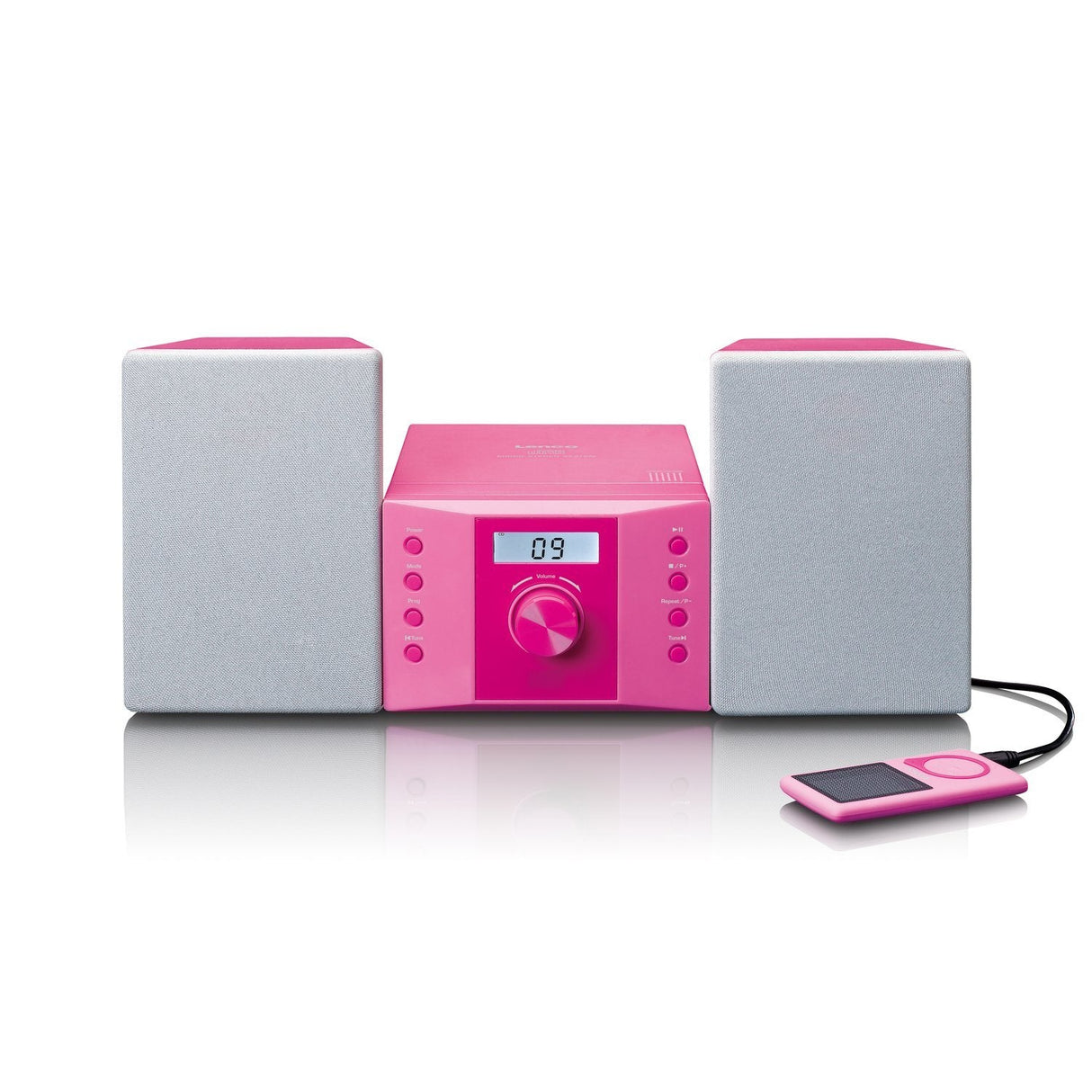 Lenco Mc-013pk Sistema Estéreo Portátil Digital 4 W Rosa