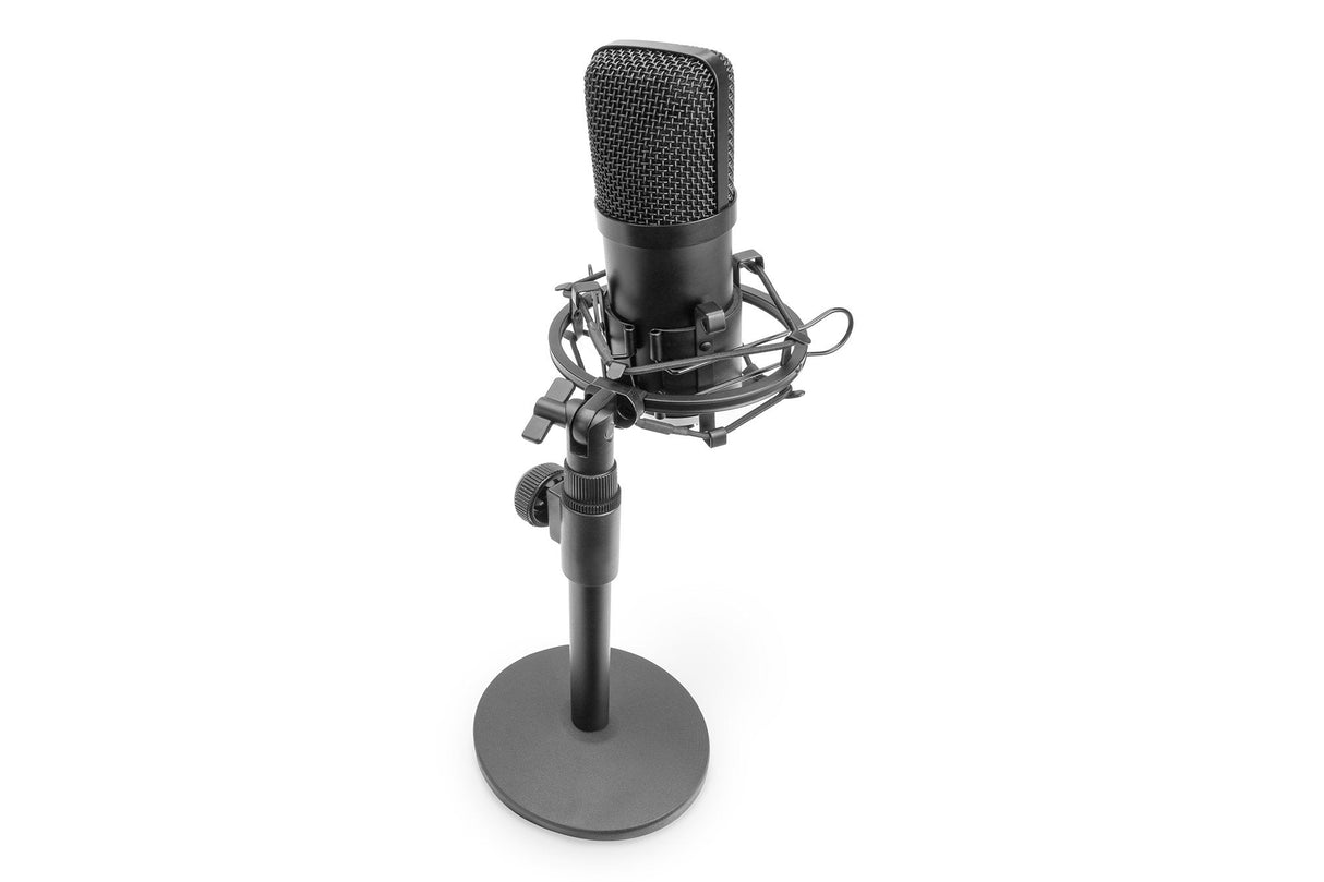 Digitus Micrófono De Condensador Usb, Studio 1.5m Negro
