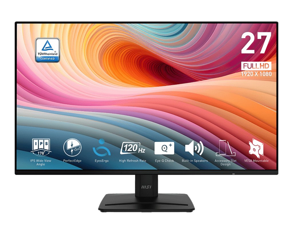 EAN 0824142373514 - MSI PRO MP271A E2 pantalla para PC 68,6 cm (27") 1920 x 1080 Pixeles Full HD LCD Negro imagen 1